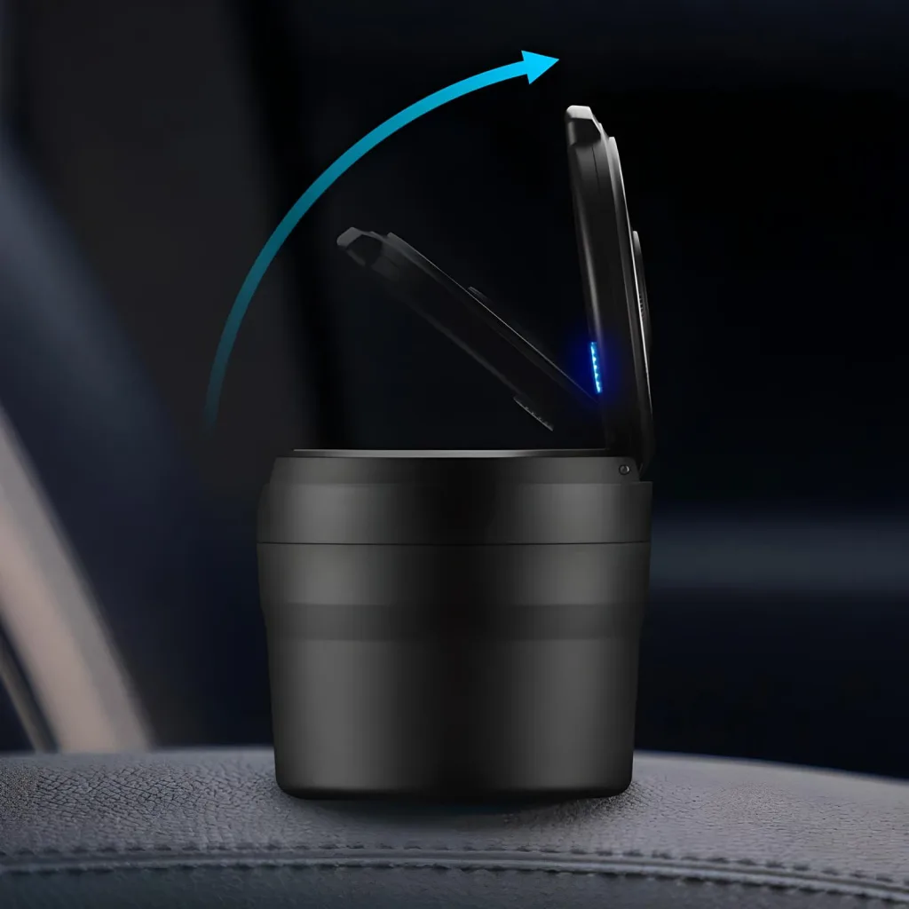 Portable LED-Lit Pop-up Car Ashtray Special Deals 