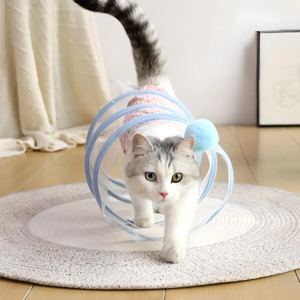 Cat Adventure Tunnel Playful Hide & Seek Toy Special Deals 