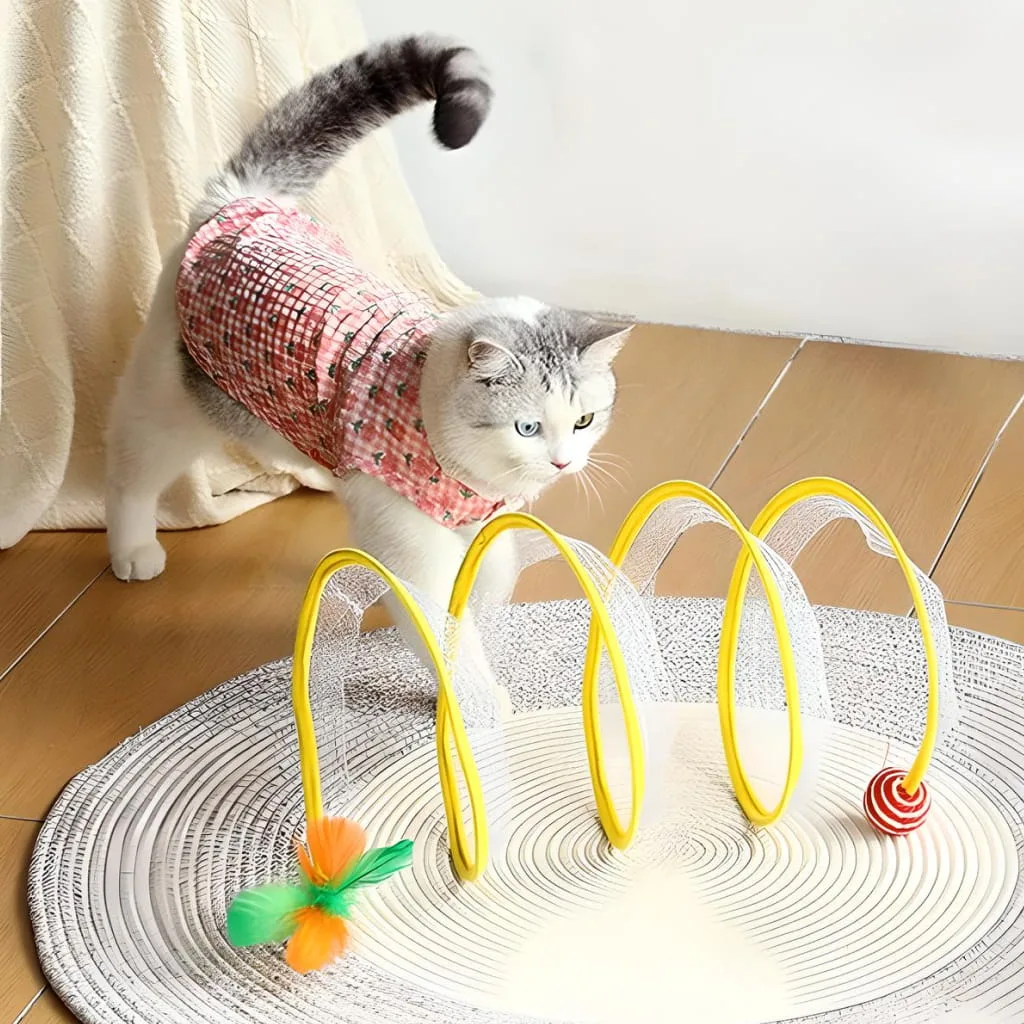 Cat Adventure Tunnel Playful Hide & Seek Toy Special Deals 