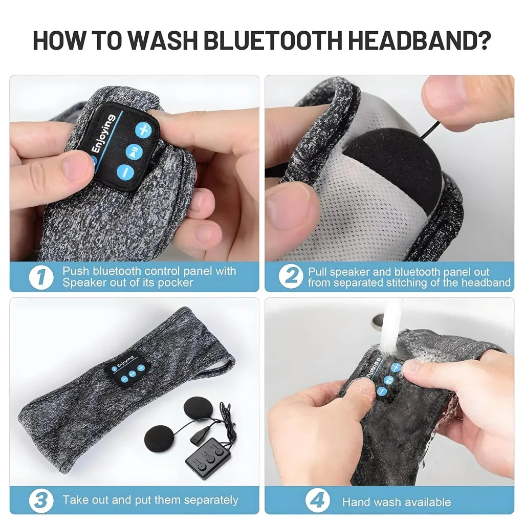 Wireless Bluetooth Sleep Headband with HD Stereo Speakers Special Deals 