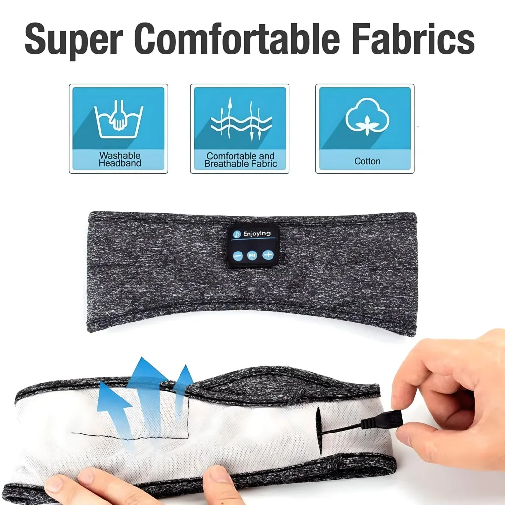 Wireless Bluetooth Sleep Headband with HD Stereo Speakers Special Deals 