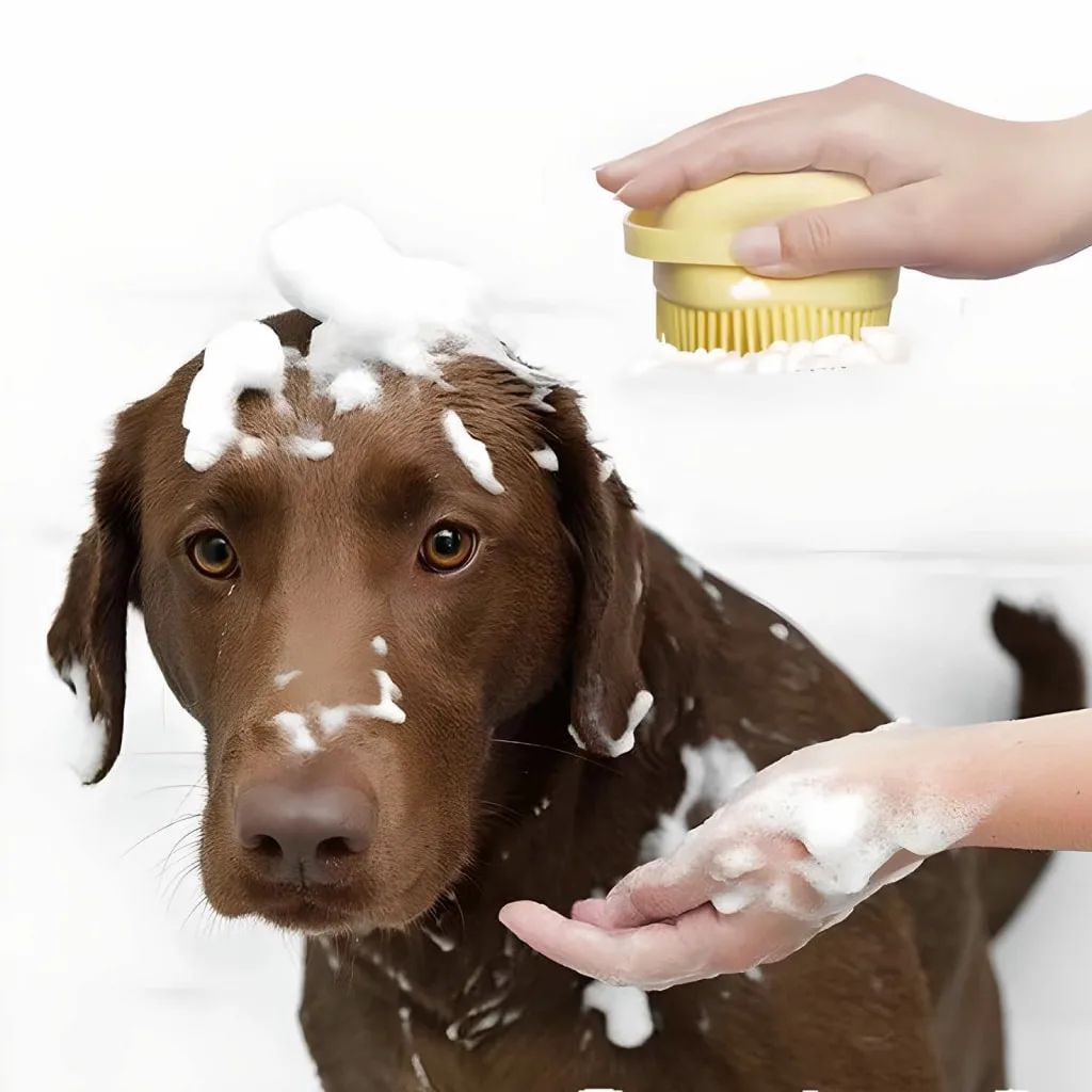 Pet Shampoo Massager Brush Special Deals 