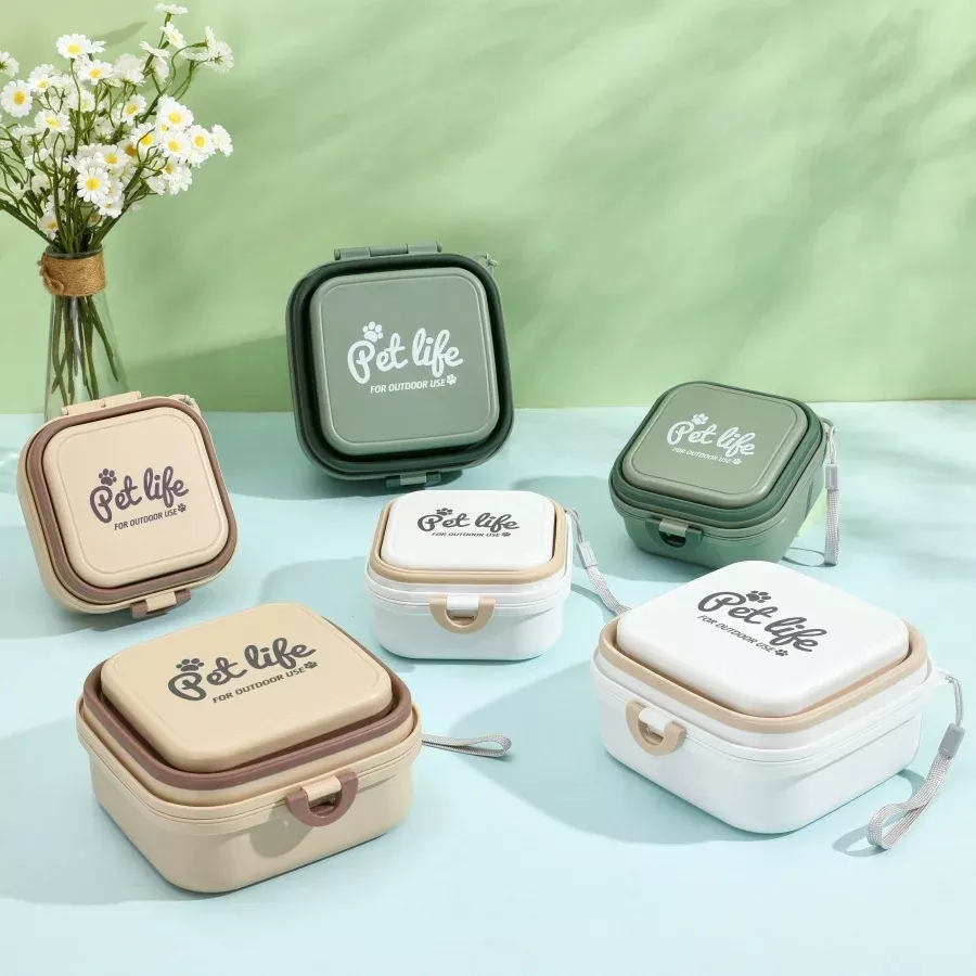 Pet life lunchboxes for outdoor use