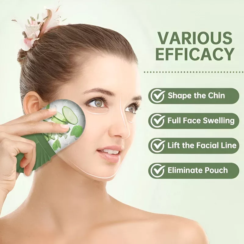 Face mask benefits: shape chin, reduce swelling, lift lines.